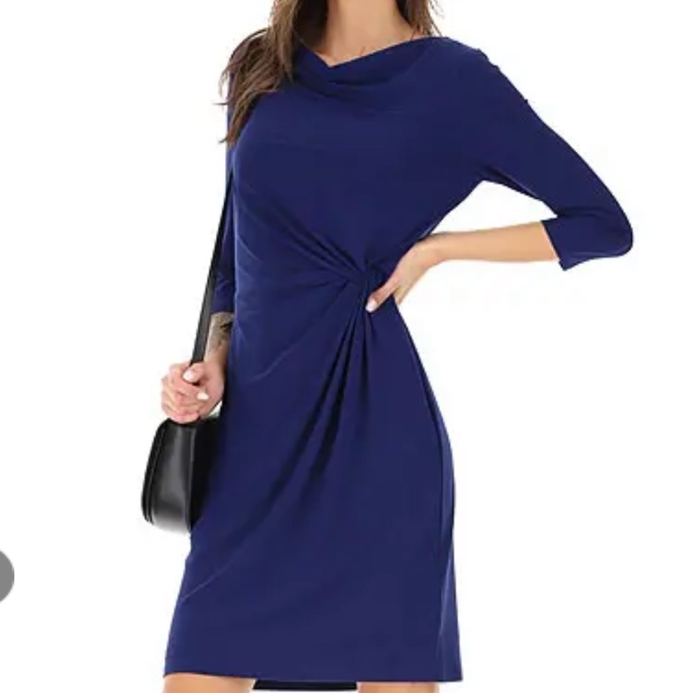 Lauren Ralph Lauren Boatneck MIDI dress